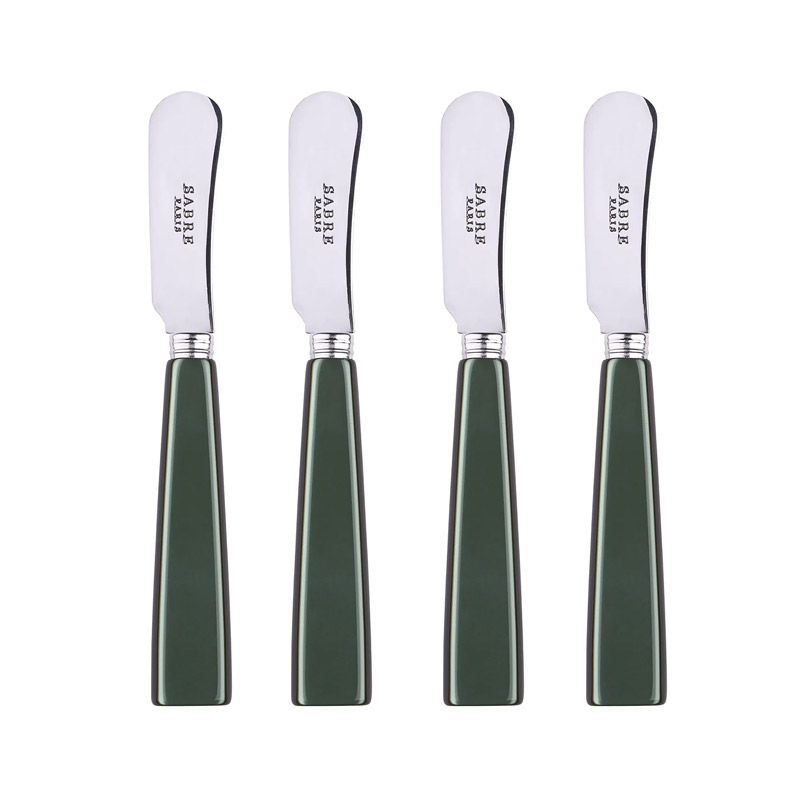 Natura Dark Green Spreader, Set of 4