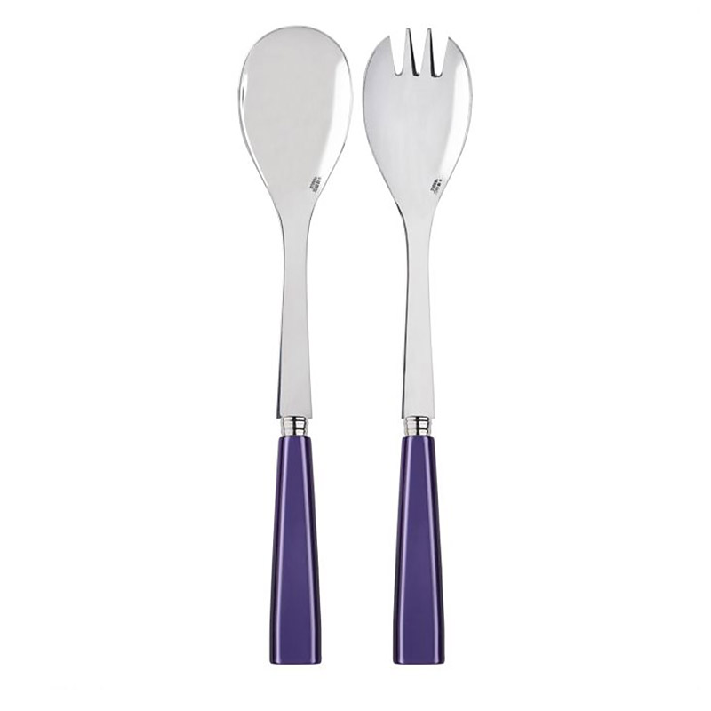 Icone Purple 2pc Salad Set