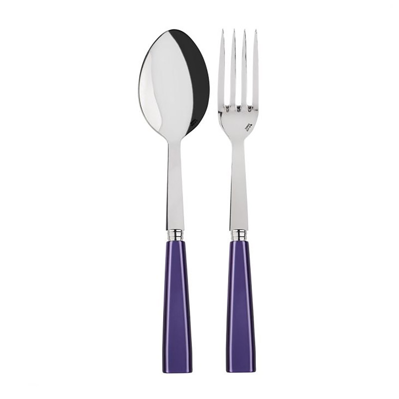 Icone Purple 2pc Serving Set