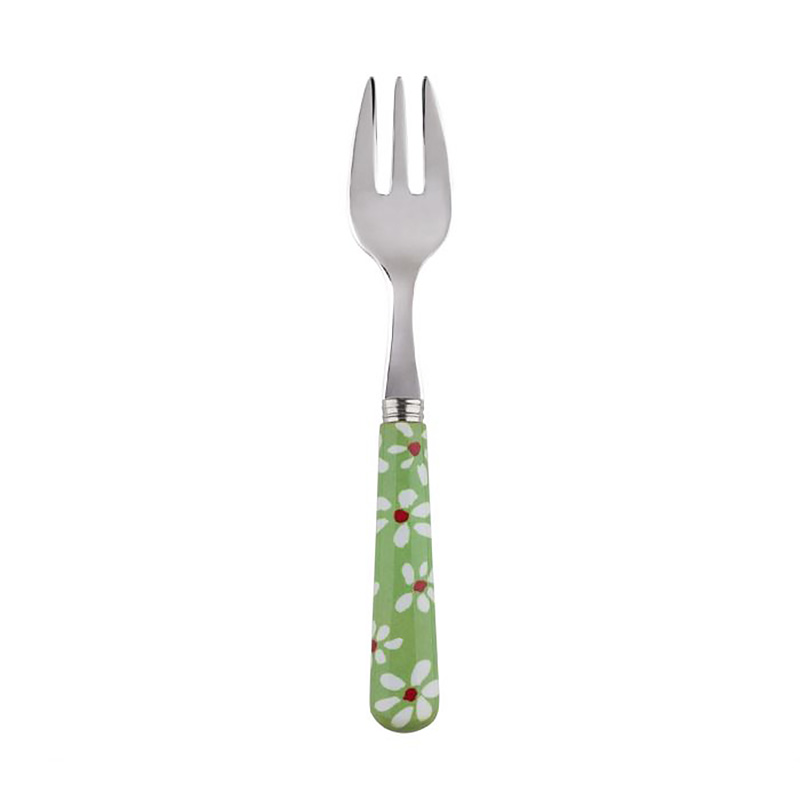 Daisy Garden Green Oyster Fork