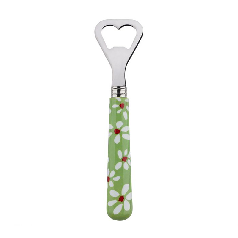 Daisy Garden Green Bottle Opener