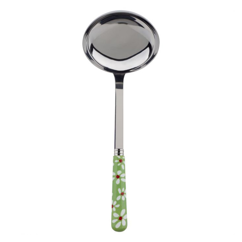 Daisy Garden Green Ladle