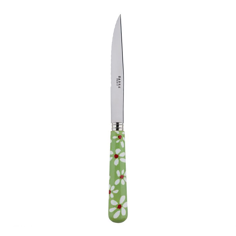 Daisy Garden Green Steak Knife