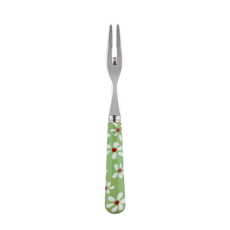 Daisy Garden Green Cocktail Fork