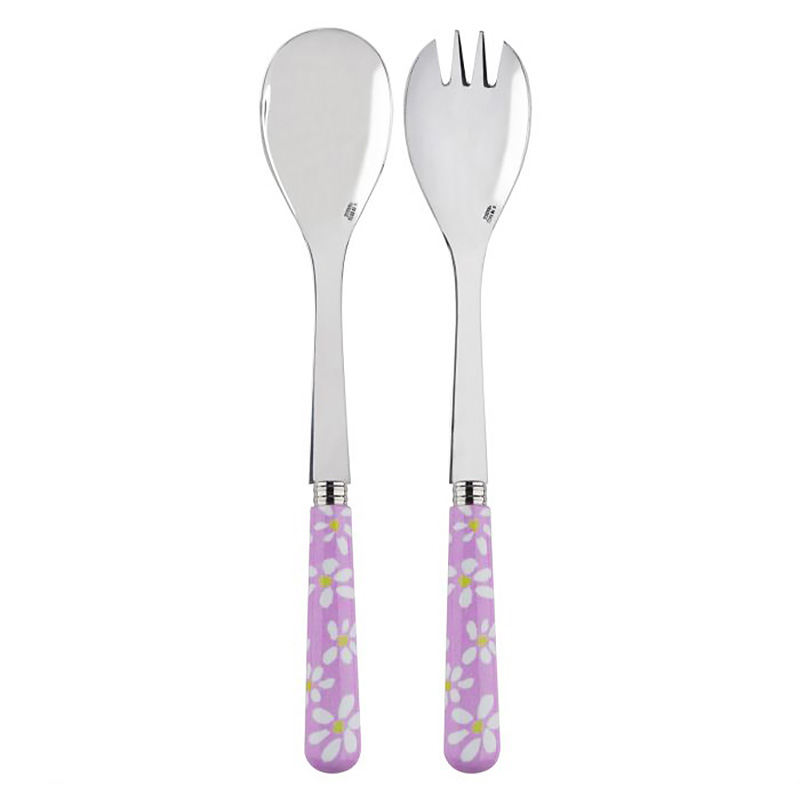 Daisy Pink 2pc Salad Set