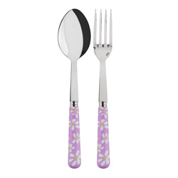 A photo of Daisy Pink 2pc Serving Set