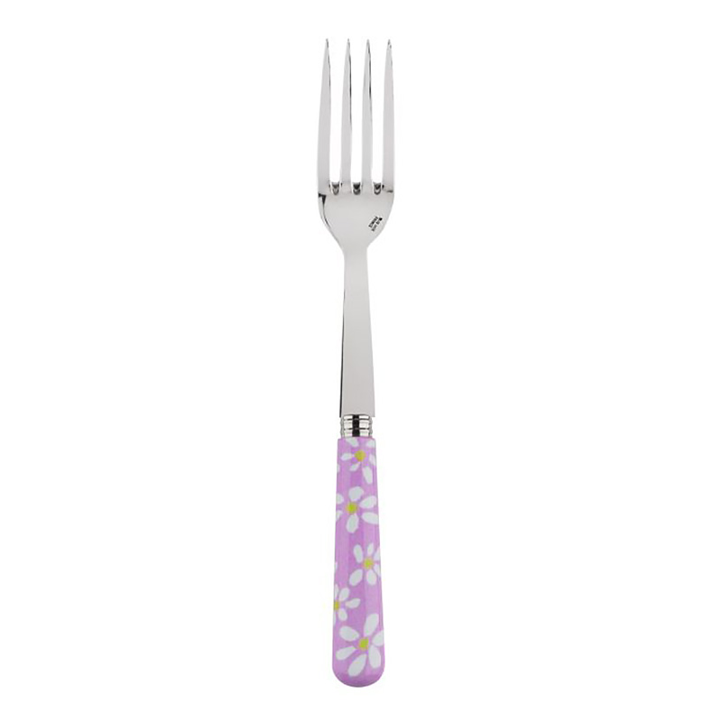 Daisy Pink Serving Fork