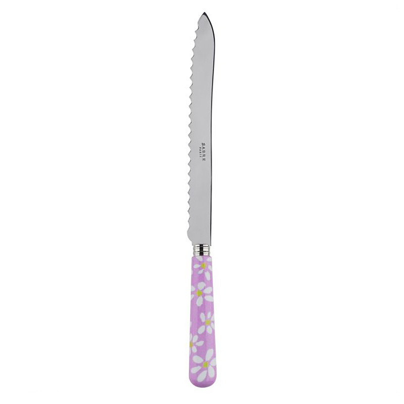 Daisy Pink Bread Knife