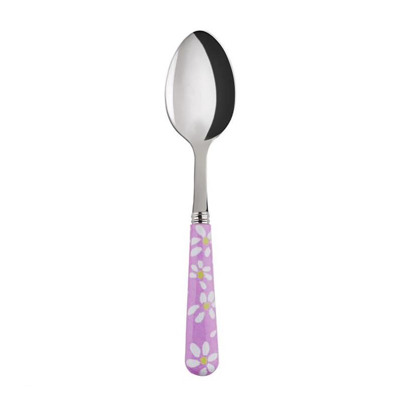 Daisy Pink Dessert Spoon