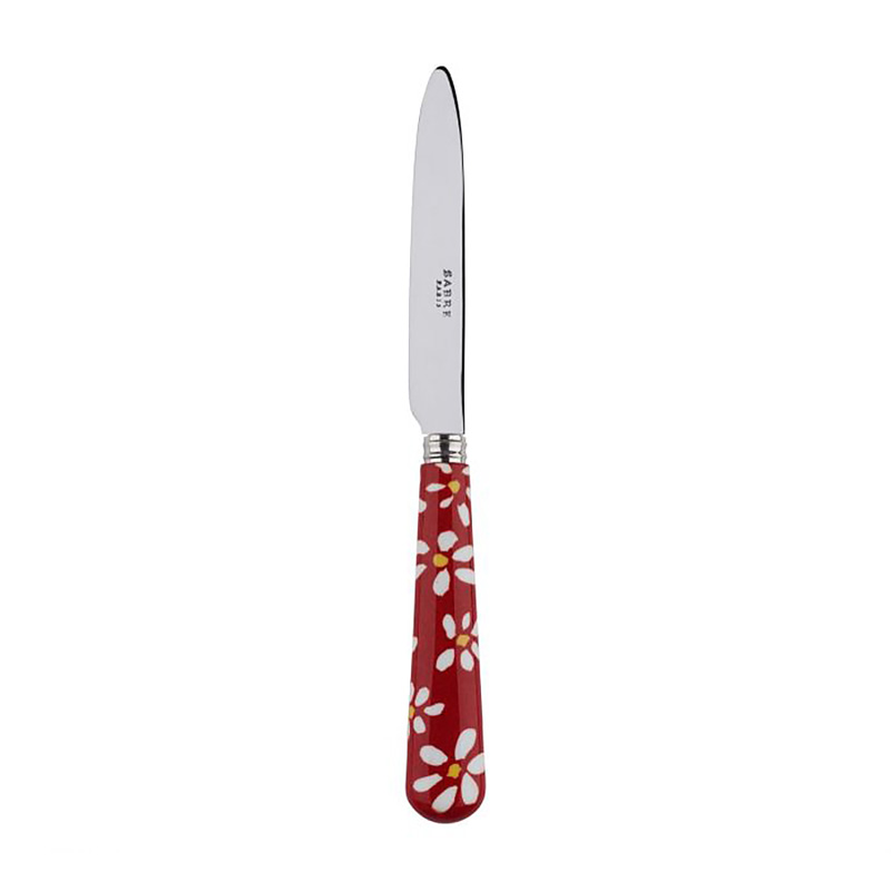 Daisy Red Dessert Knife