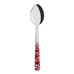 A photo of Daisy Red Serving Spoon