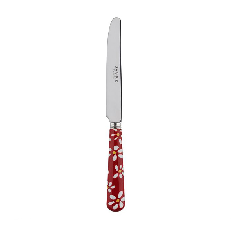 Daisy Red Breakfast Knife, Small