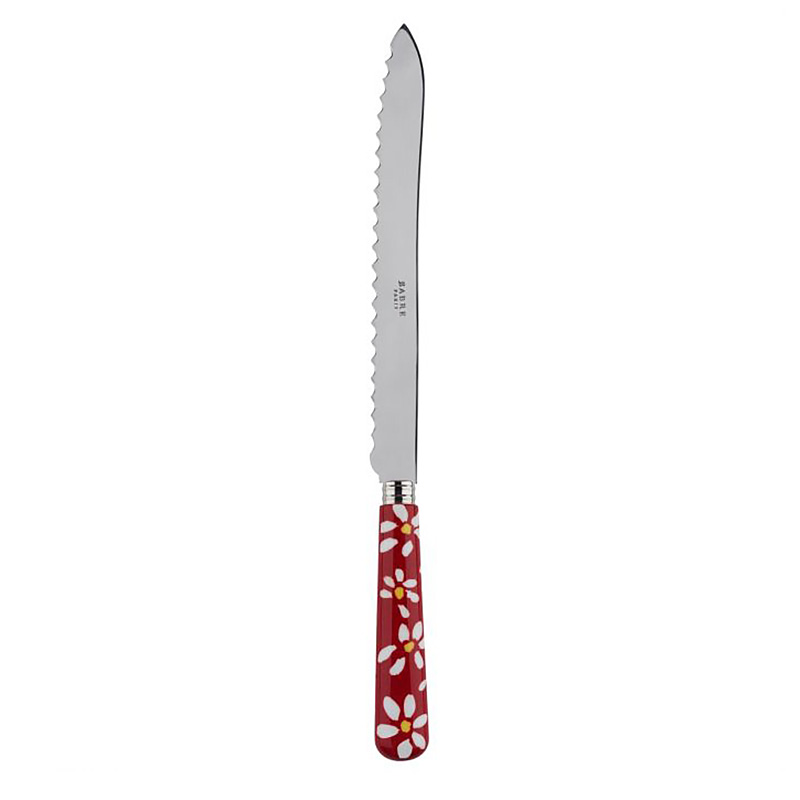 Daisy Red Bread Knife