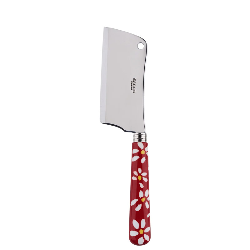 Daisy Red Cheese Cleaver