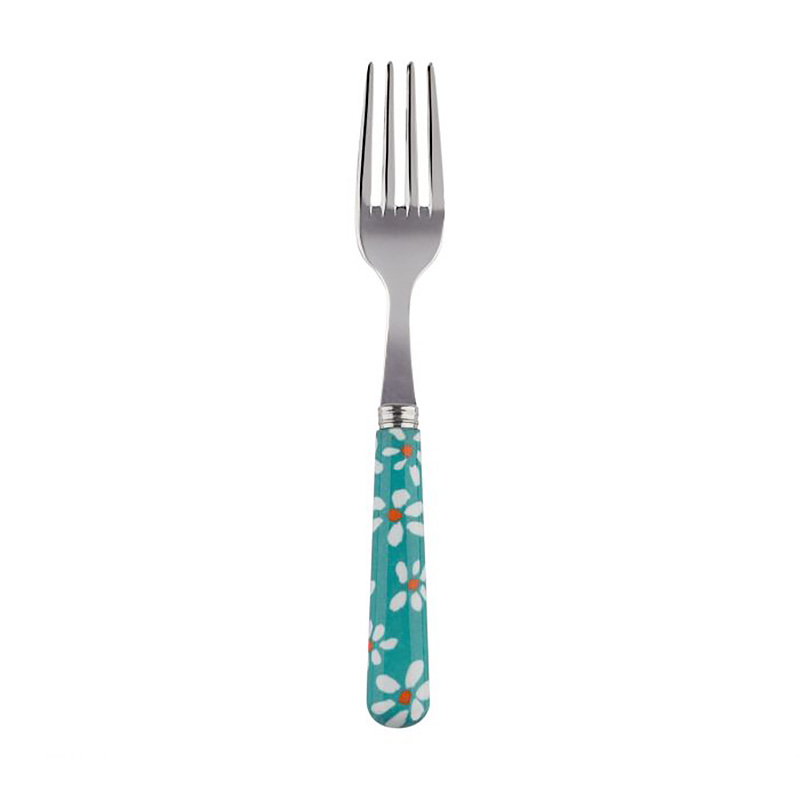 Daisy Turquoise Dinner Fork