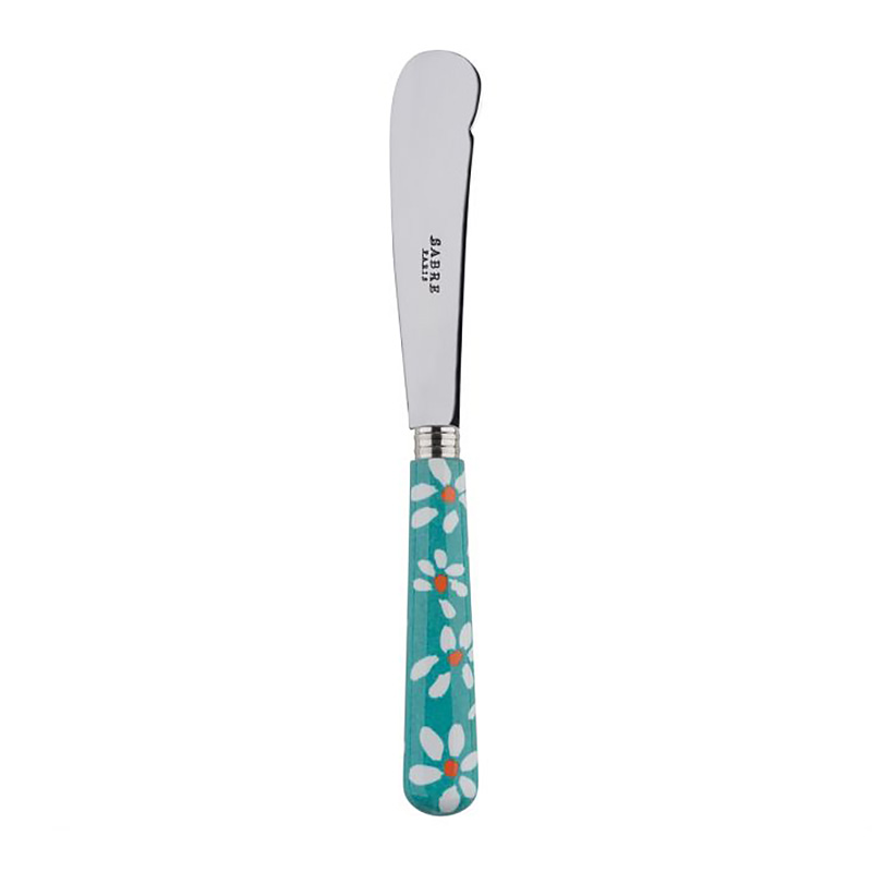 Daisy Turquoise Butter Knife