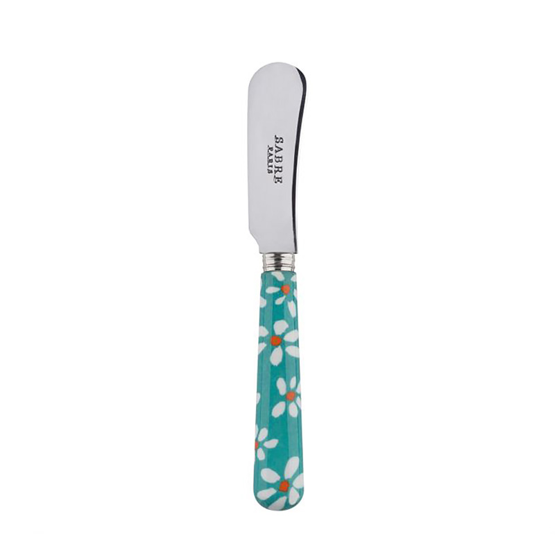 Daisy Turquoise Butter Spreader