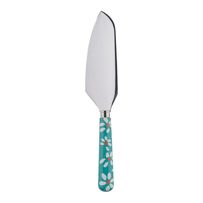 Daisy Turquoise Pie Slicer