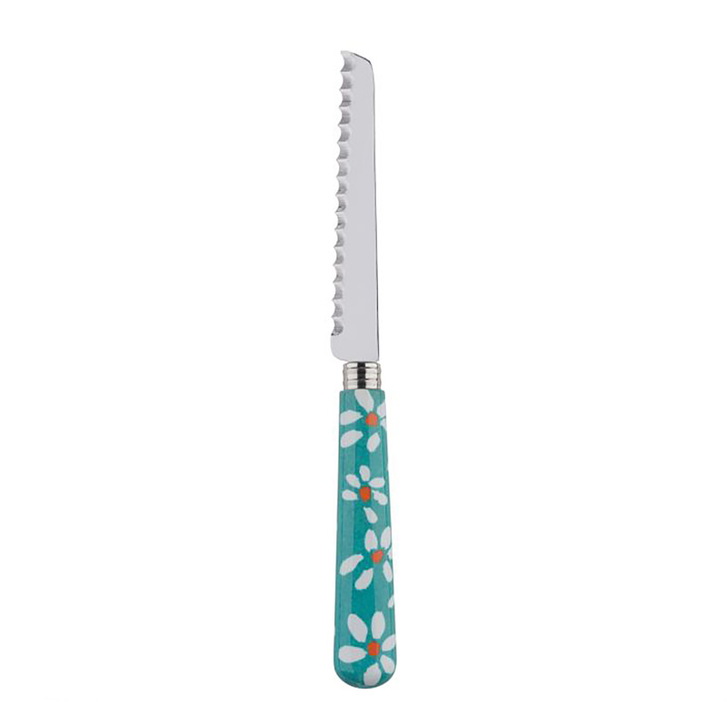 Daisy Turquoise Tomato Knife