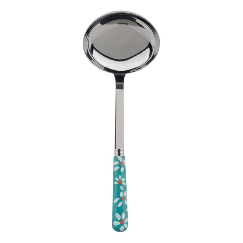 Daisy Turquoise Ladle