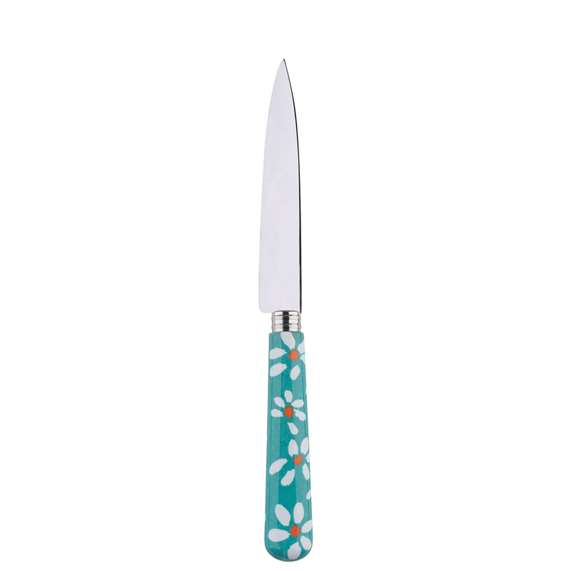 Daisy Turquoise Kitchen Knife