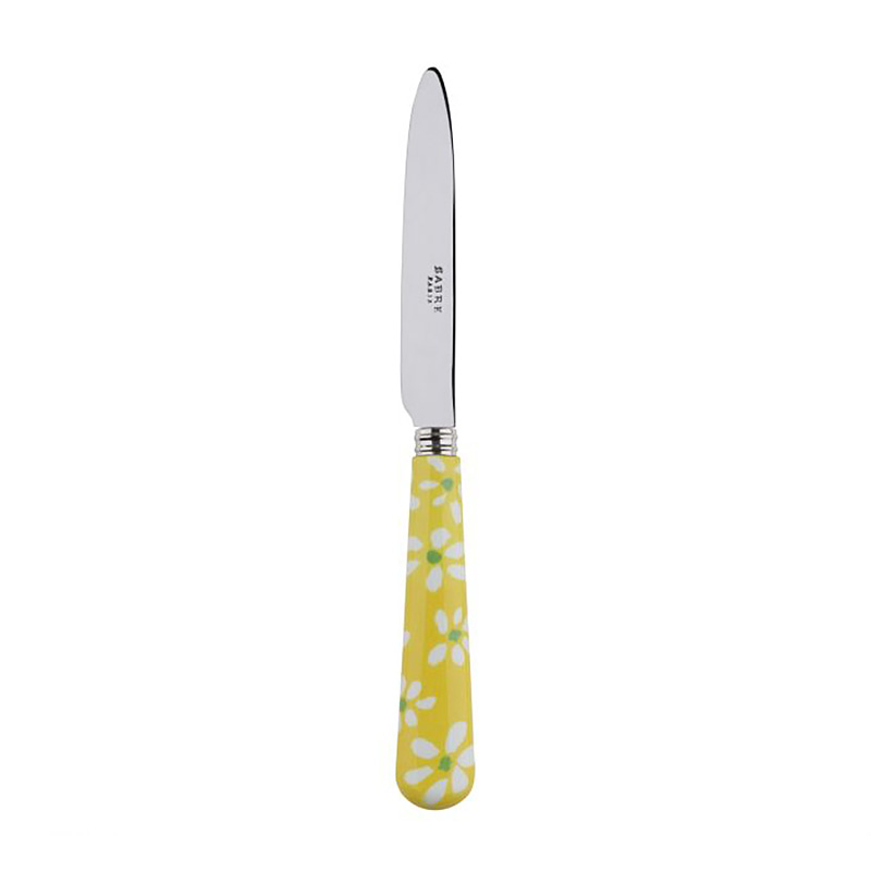 Daisy Yellow Dessert Knife