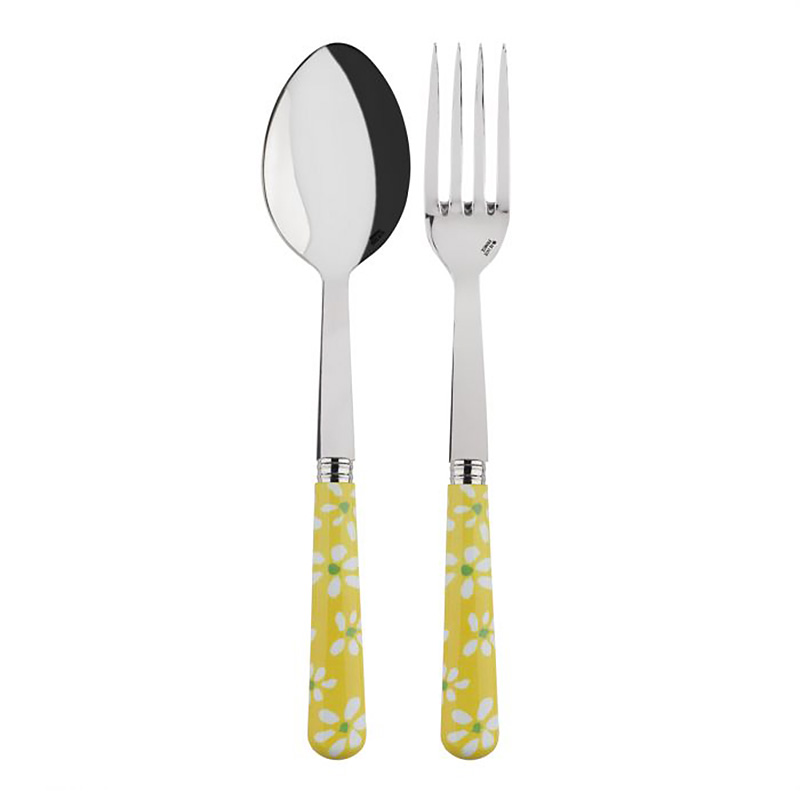 Daisy Yellow 2pc Serving Set