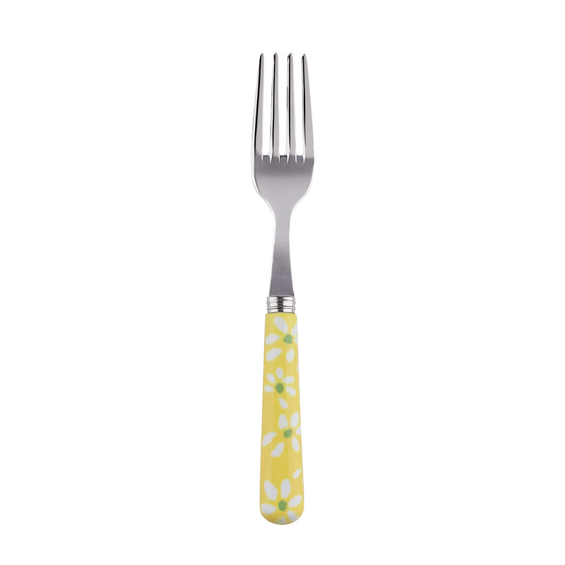 Daisy Yellow Cake Fork