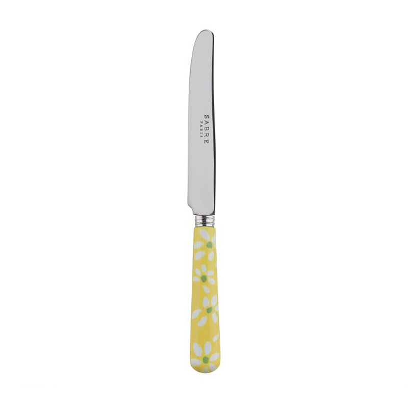 Daisy Yellow Breakfast Knife, Small