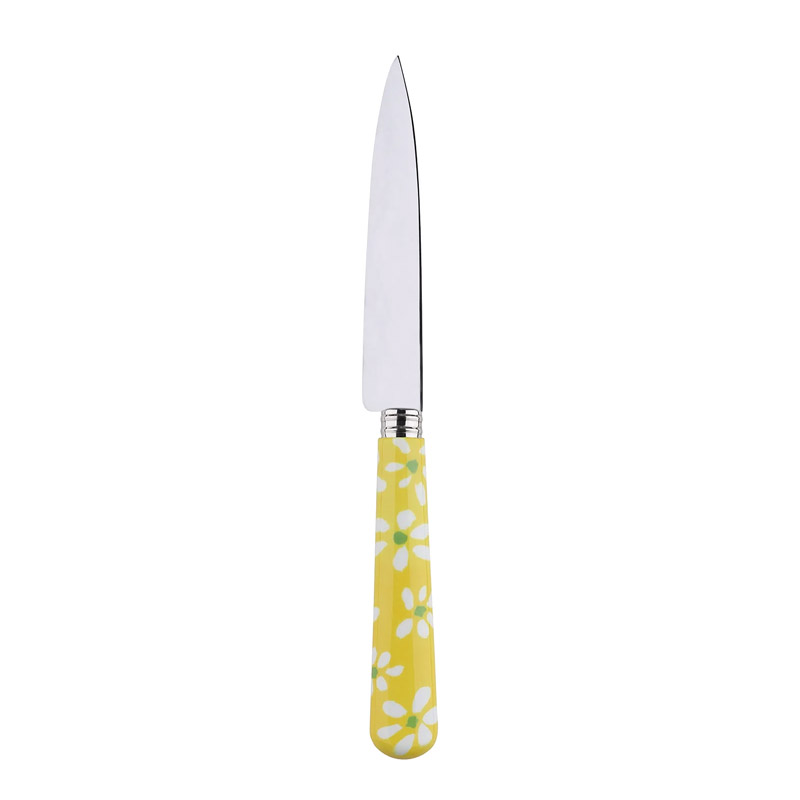 Daisy Yellow Kitchen Knife