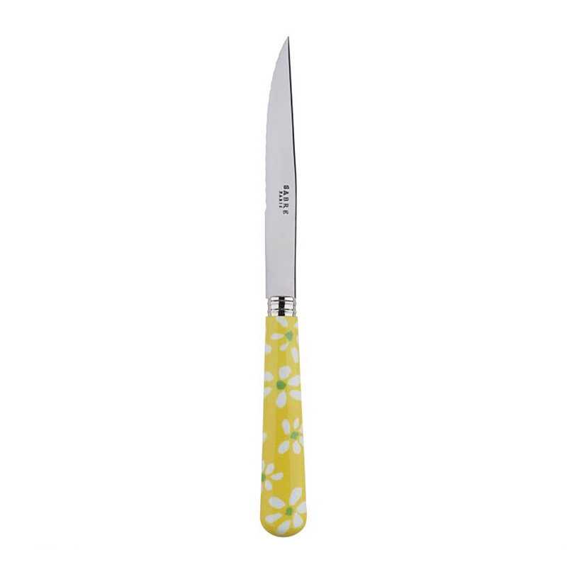 Daisy Yellow Steak Knife