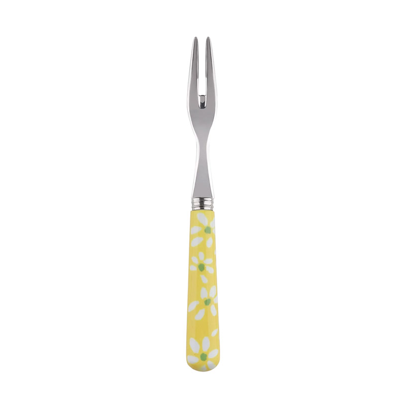 Daisy Yellow Cocktail Fork