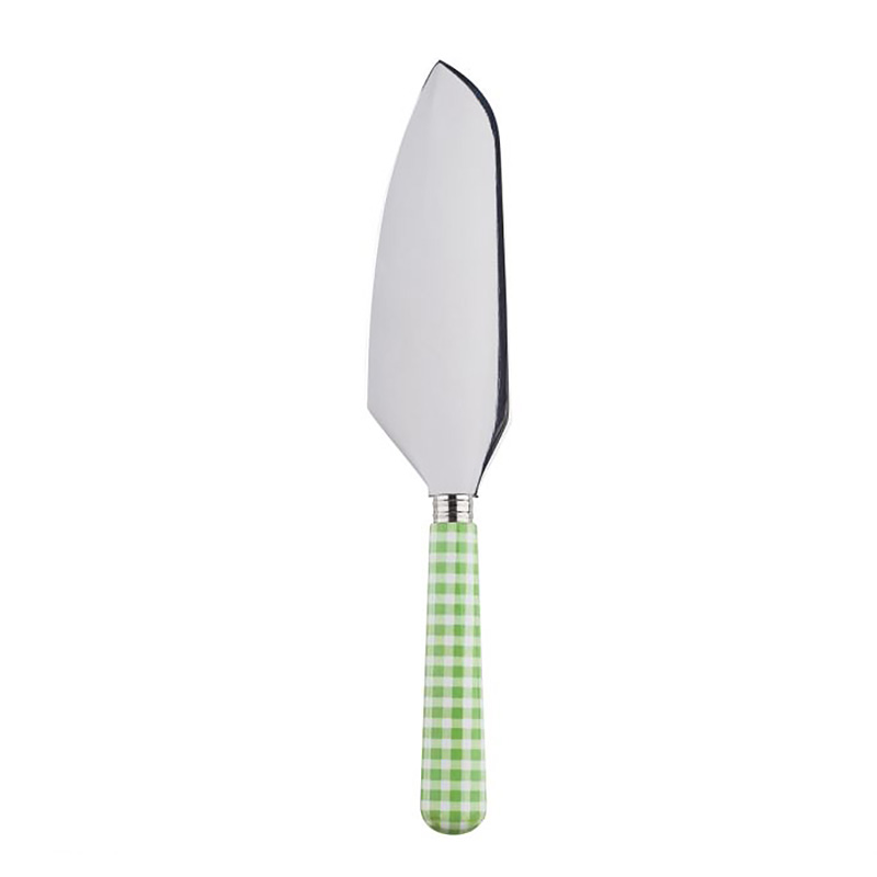 Gingham Garden Green Pie Slicer