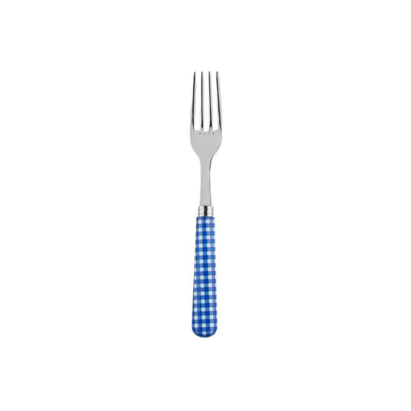 Gingham Lapis Blue Salad Fork