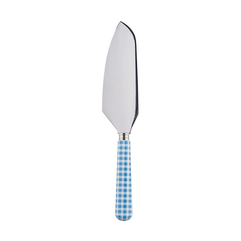 Gingham Light Blue Pie Slicer