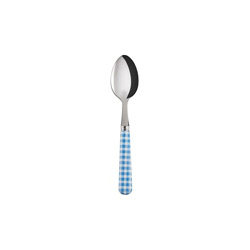 A photo of Gingham Light Blue Tea Spoon