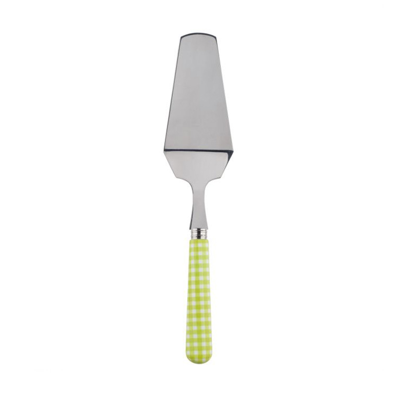 Gingham Lime Tart Server