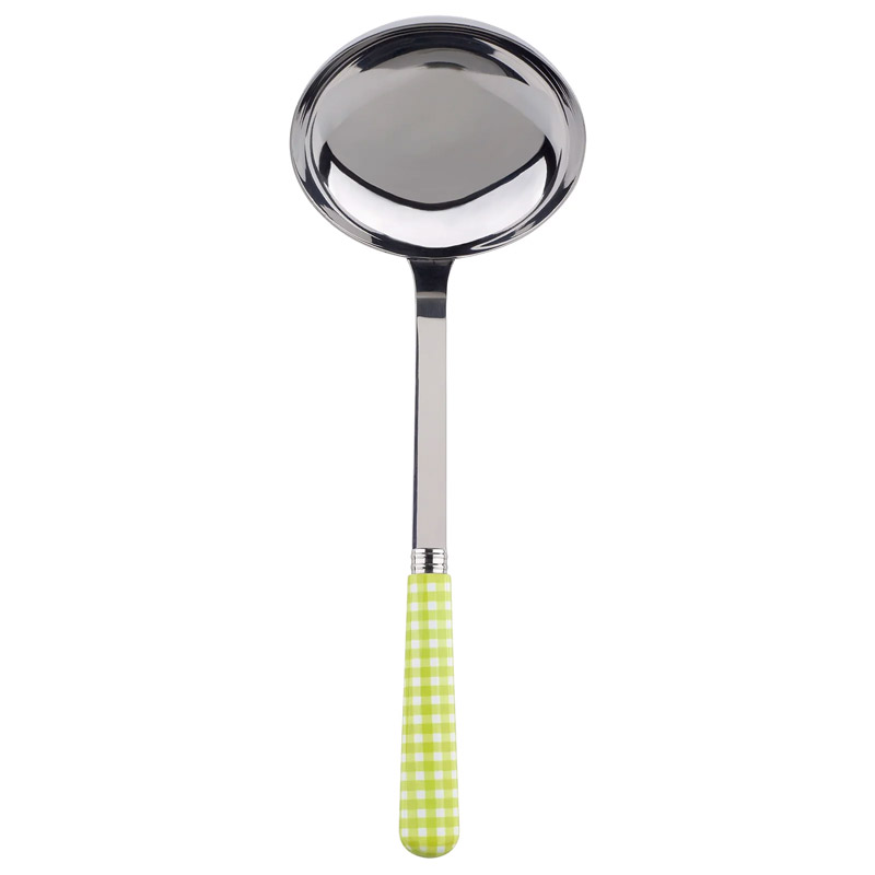 Gingham Lime Ladle