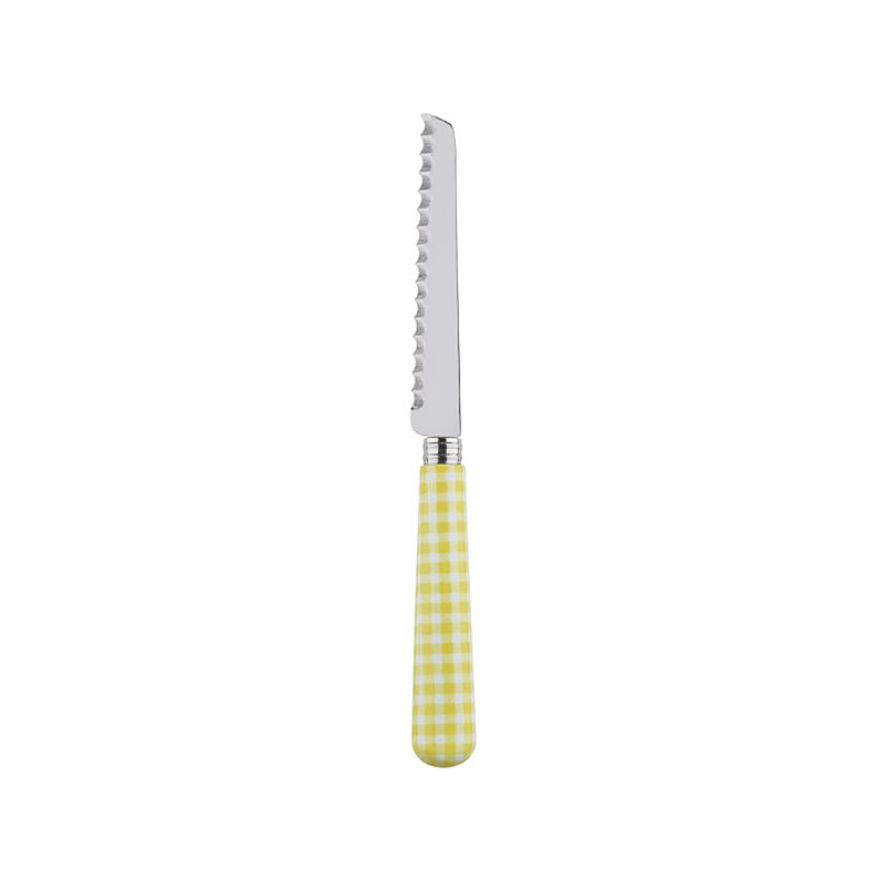 Gingham Yellow Tomato Knife