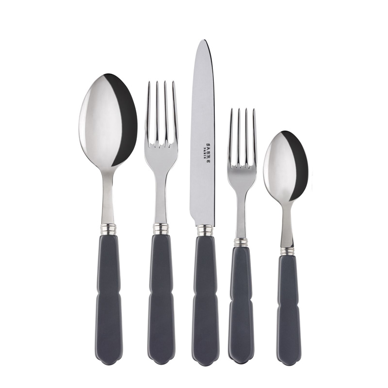 Gustave Grey 5pc Place Setting