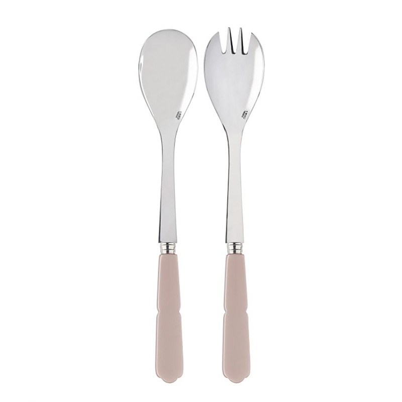 Gustave Taupe 2pc Salad Set