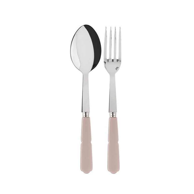 Gustave Taupe 2pc Serving Set