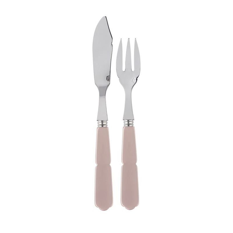 Gustave Taupe 2pc Fish Set (Place Setting)