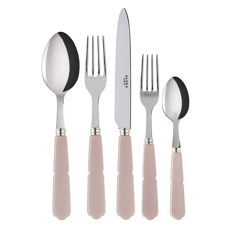 Gustave Taupe 5pc Place Setting