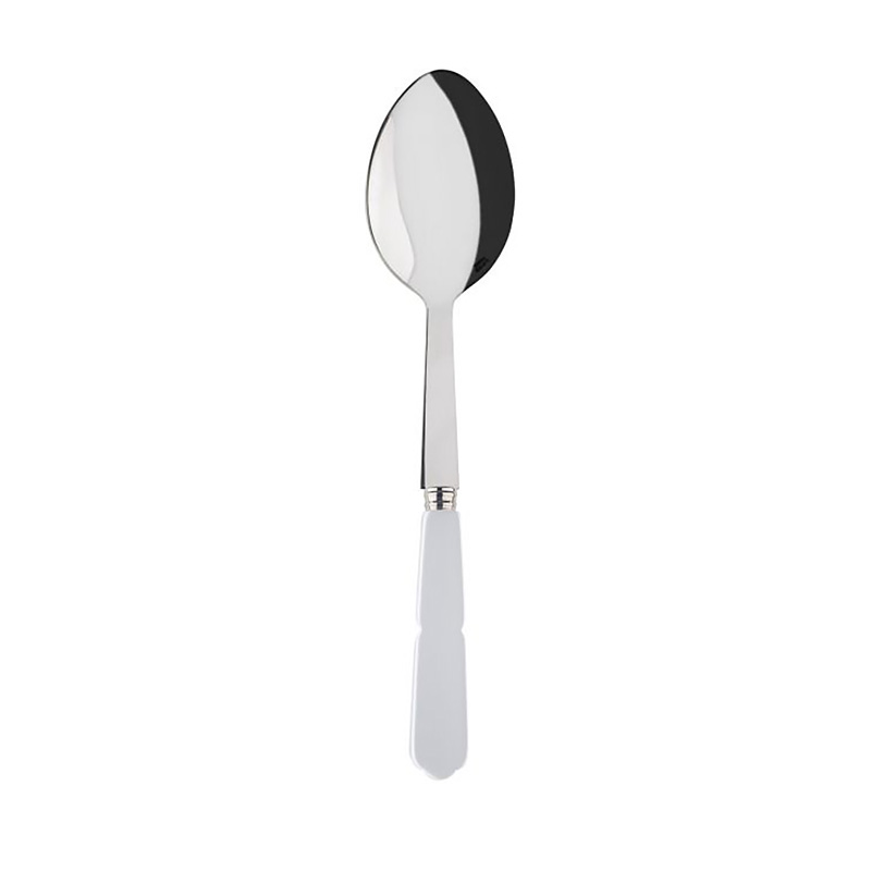 Gustave White Serving Spoon