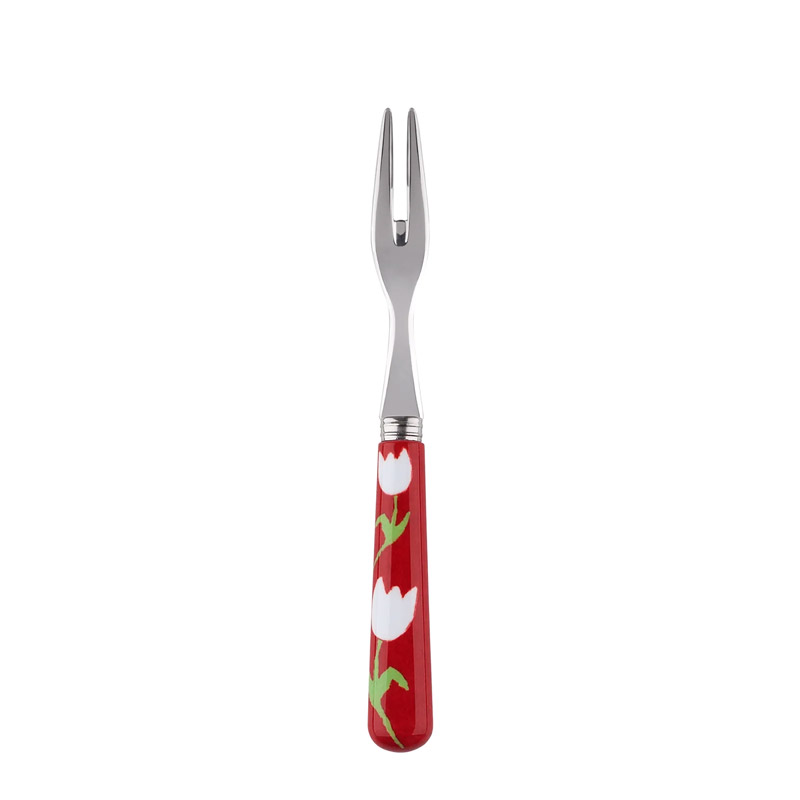 Tulip Red Cocktail Fork