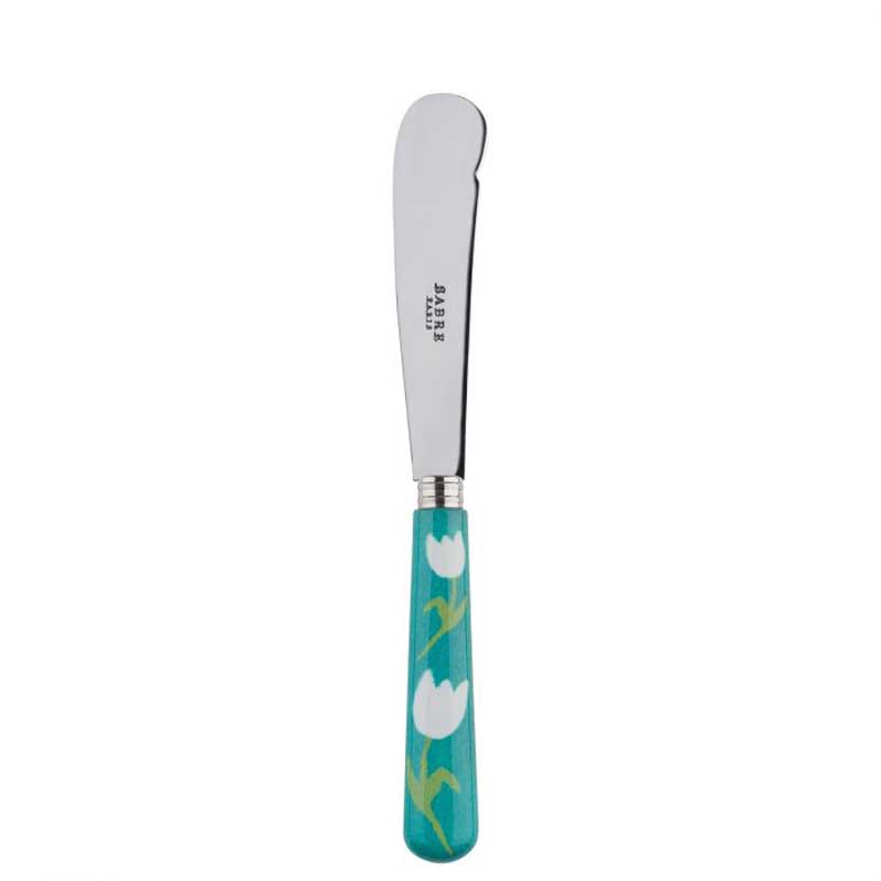 Tulip Turquoise Butter Knife