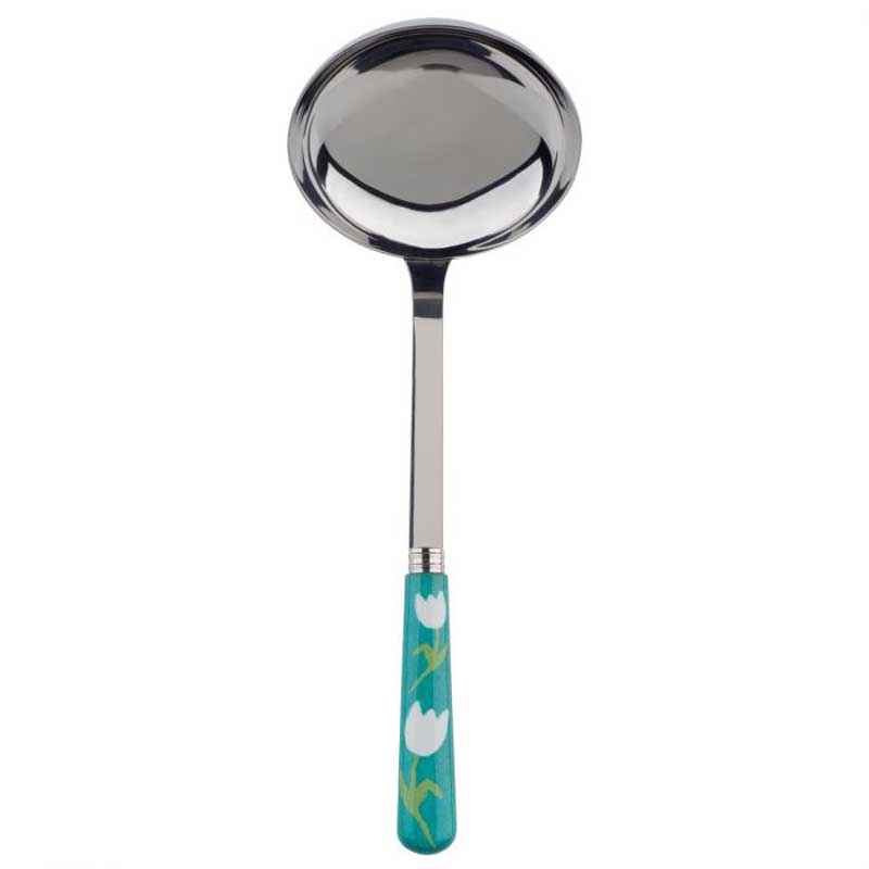 Tulip Turquoise Ladle