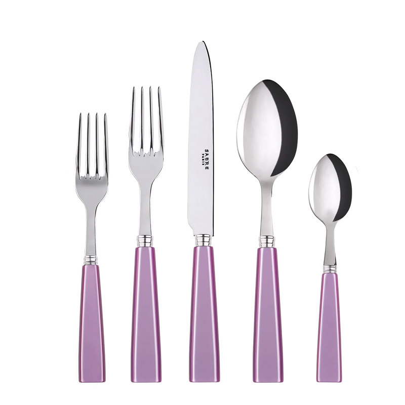 Icone Lilac 5pc Place Setting