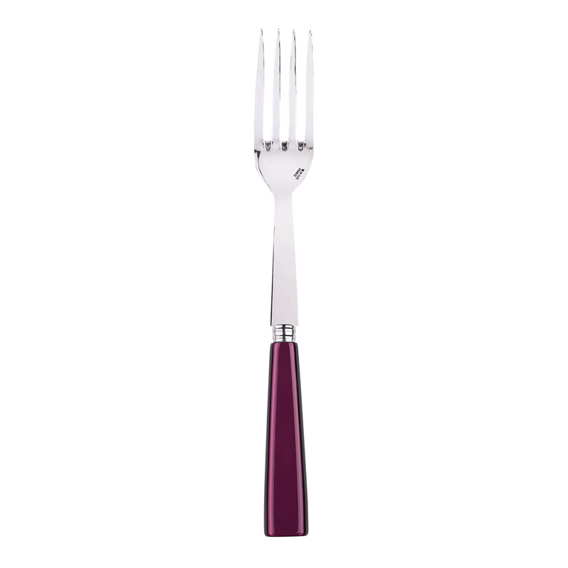 Icone Aubergine Serving Fork